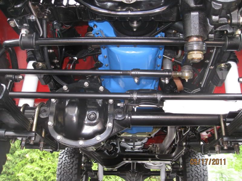 Steering stabilizer installed correctly ?